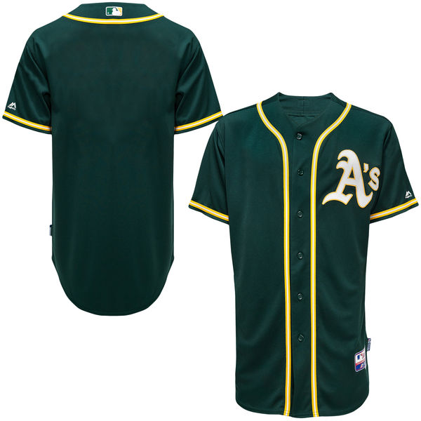 Oakland Athletics Green Official Cool Base Team Jersey