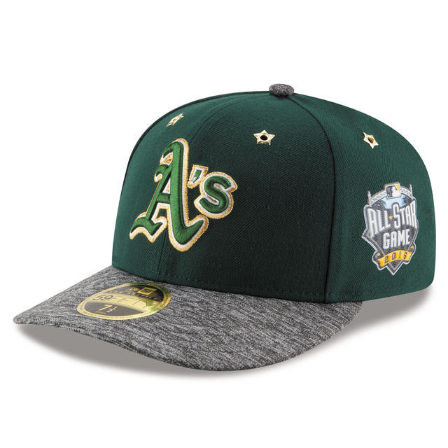 Oakland Athletics New Era Green 2016 MLB All-Star Game Patch Low Profile 59FIFTY Fitted Hat