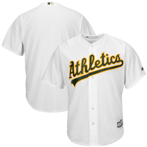 Oakland Athletics White Official Cool Base Team Jersey