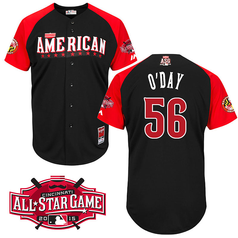 2015 MLB All Star Baltimore Orioles #56 Darren O'Day Jersey