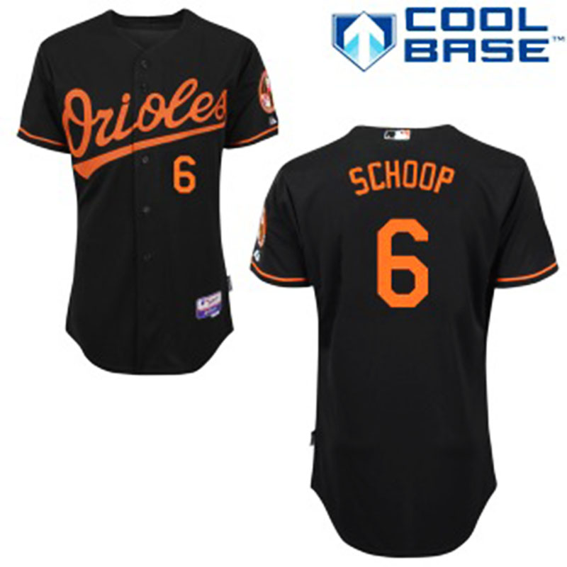 MLB Baltimore Orioles #6 Jonathan Schoop Cool Base Jersey