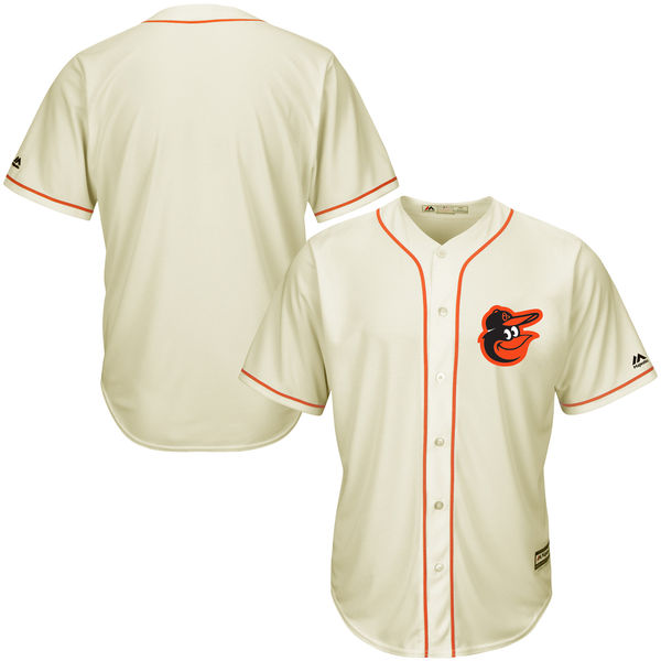 Baltimore Orioles Cream Cool Base Ivory Fashion Team Jersey