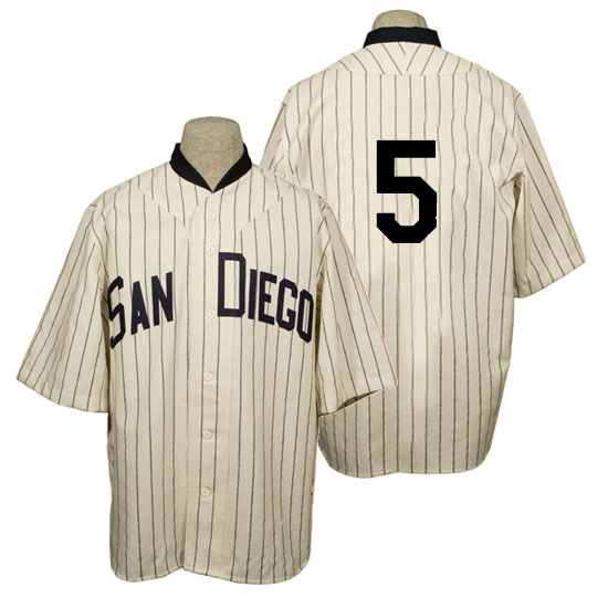 San Diego Padres #5 Alexi Amarista Cream 1936 Turn Back the Clock 80th Anniversary Jersey