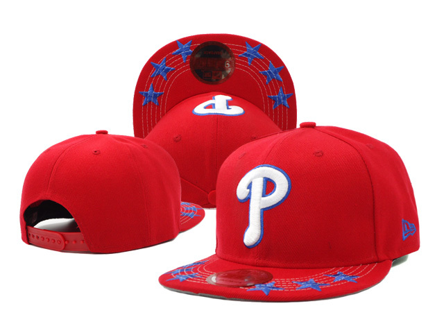 Philadelphia Phillies New Era Red Adjustable Performance Hat