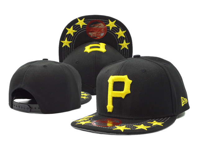 Pittsburgh Pirates New Era Black Adjustable Performance Hat