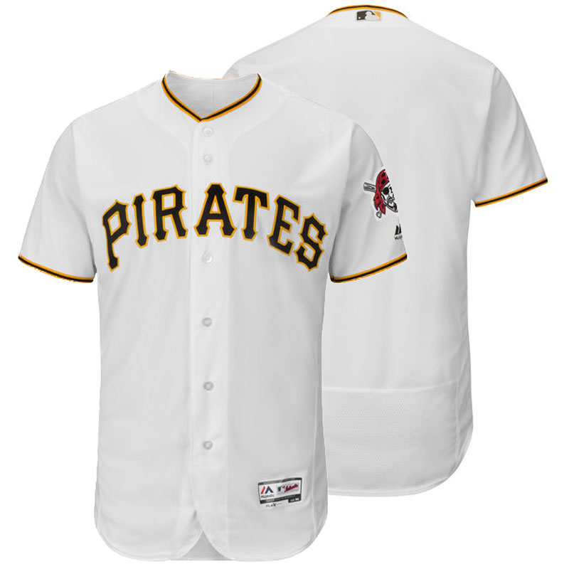 Pittsburgh Pirates White Authentic Collection Flexbase Team Jersey