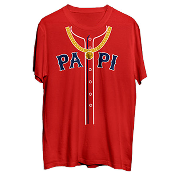 Boston Red Sox Big Papi Red #BlingT Shirt