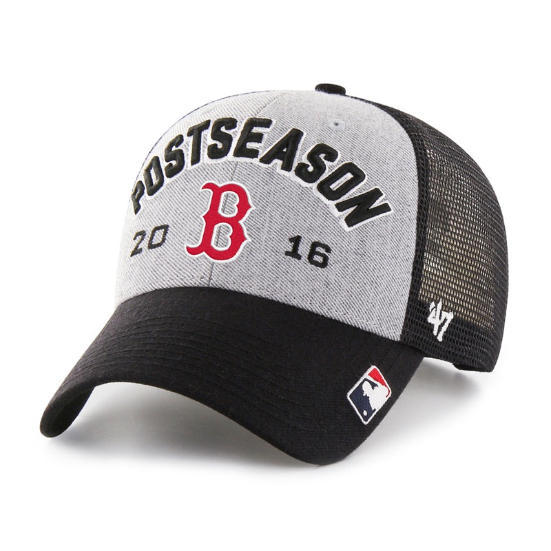 Boston Red Sox Gray Black 2016 AL East Division Champions Locker Room Adjustable Hat