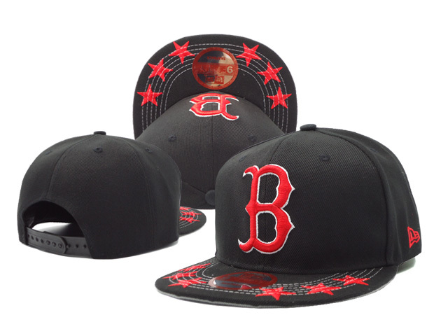 Boston Red Sox New Era Black Adjustable Performance Hat