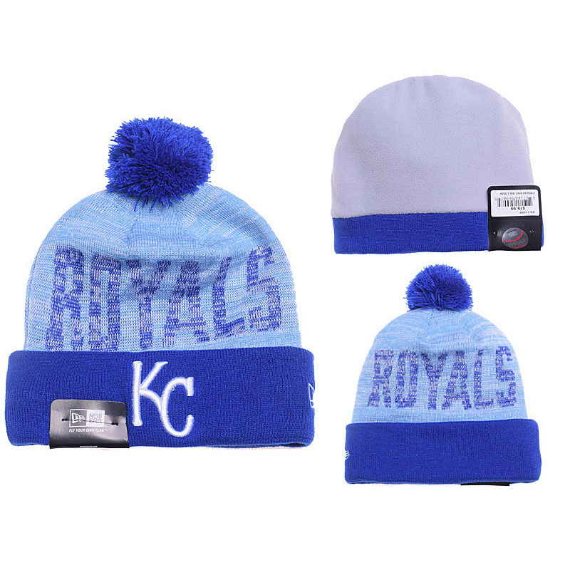 Kansas City Royals Blue Craze Cuffed Knit Hat