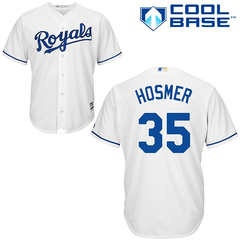 2015 MLB Kansas City Royals #35 Eric Hosmer Cool Base Jersey