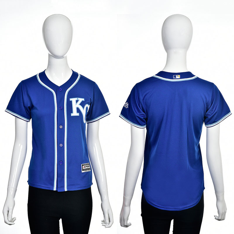 Women's Kansas City Royals Royal 2016 Cool Base Team Jersey