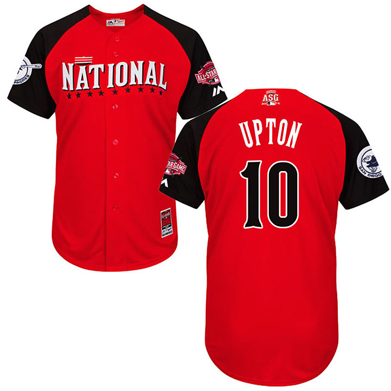 2015 MLB All Star National San Diego Padres #10 Justin Upton Jersey