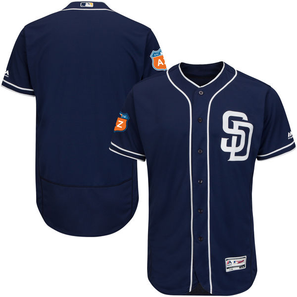 San Diego Padres Navy 2016 Spring Training Flexbase Authentic Collection Team Jersey