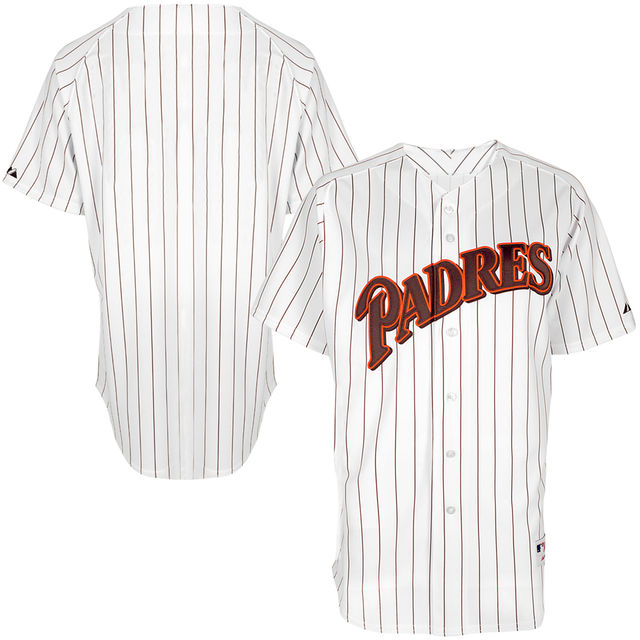 San Diego Padres Majestic White/Brown Authentic Turn Back the Clock Team Jersey