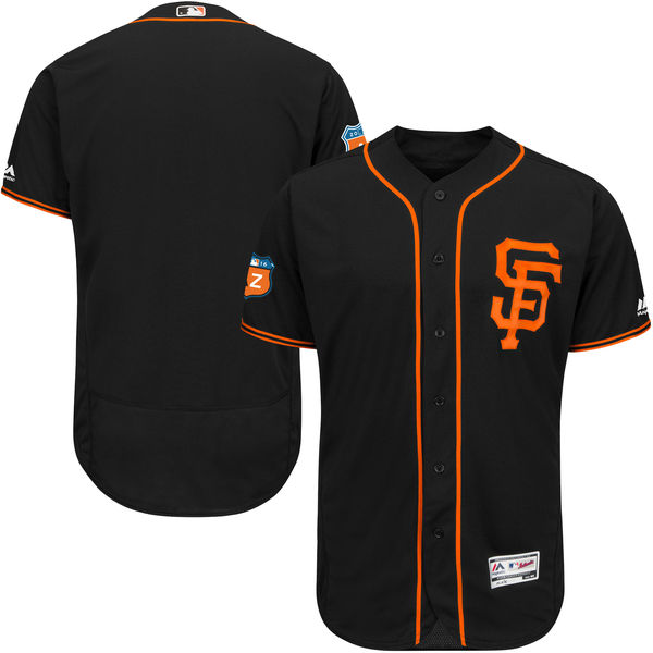 San Francisco Giants Black 2016 Spring Training Flexbase Authentic Collection Team Jersey