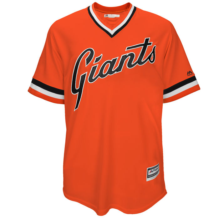 San Francisco Giants Orange 1976 Turn Back the Clock Team Jersey