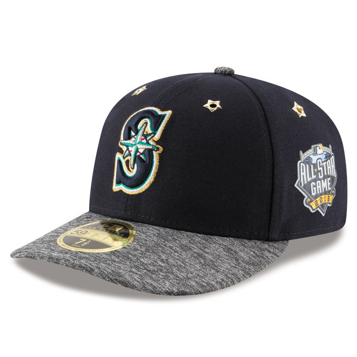 Seattle Mariners New Era Navy 2016 MLB All-Star Game Patch Low Profile 59FIFTY Fitted Hat