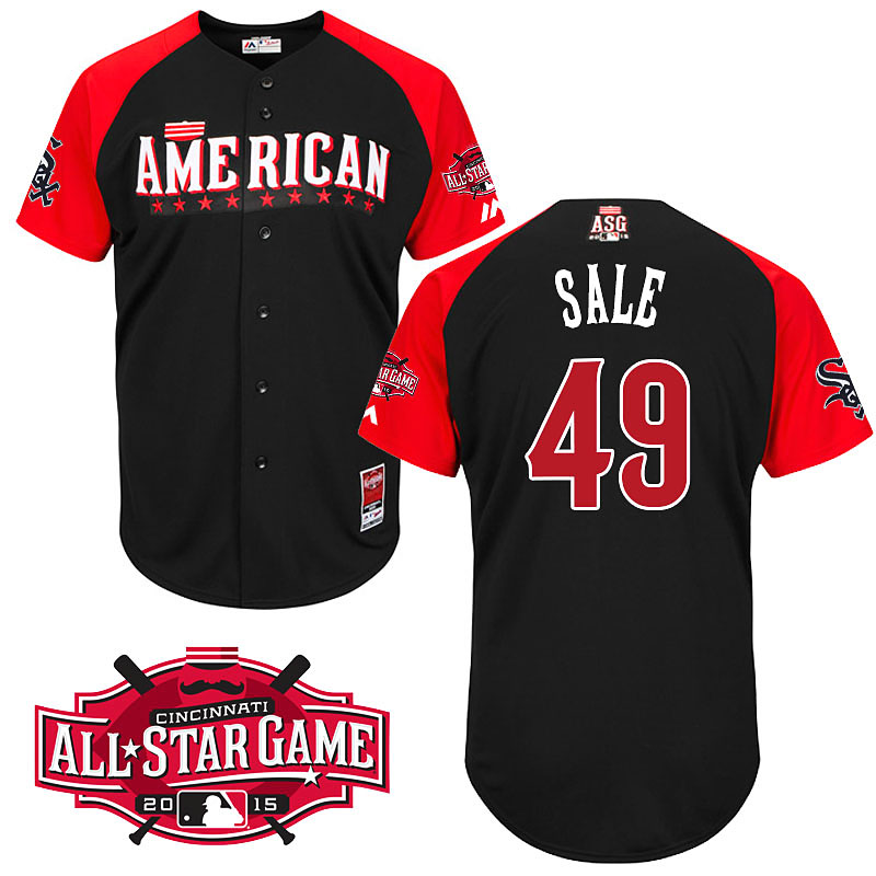 2015 MLB All Star Chicago White Sox #49 Chris Sale Jersey