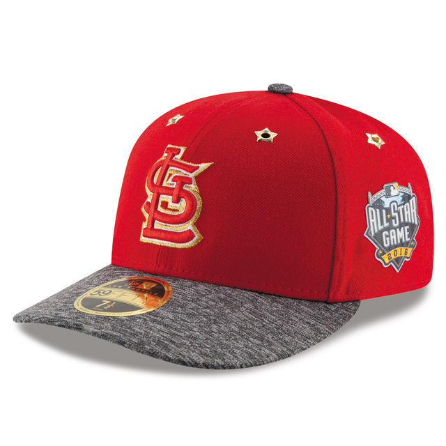 St. Louis Cardinals New Era Red 2016 MLB All-Star Game Patch Low Profile 59FIFTY Fitted Hat