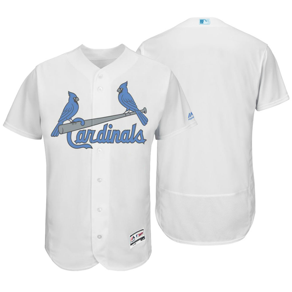 St. Louis Cardinals 2016 Father's Day White Flex Base Team Jersey