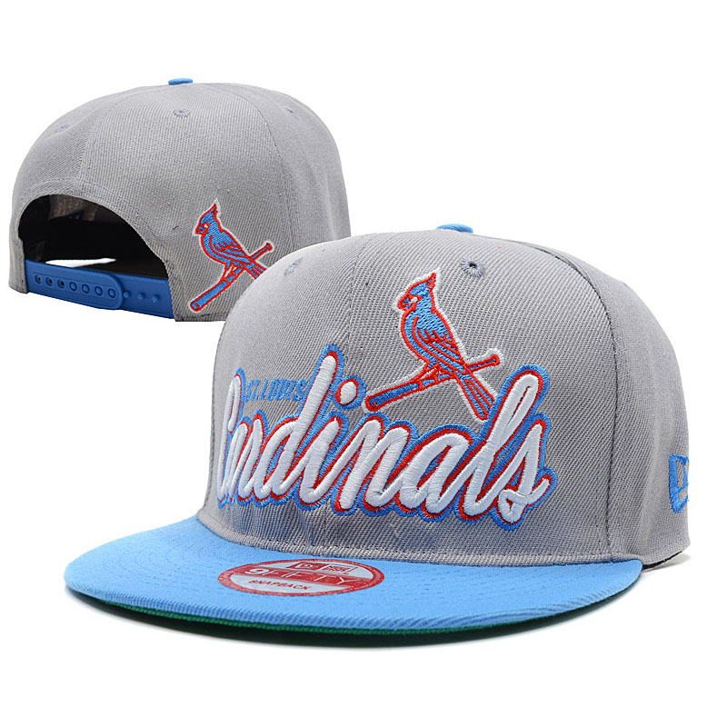 St. Louis Cardinals New Era Gray/Blue 9FIFTY Performance Fitted Hat