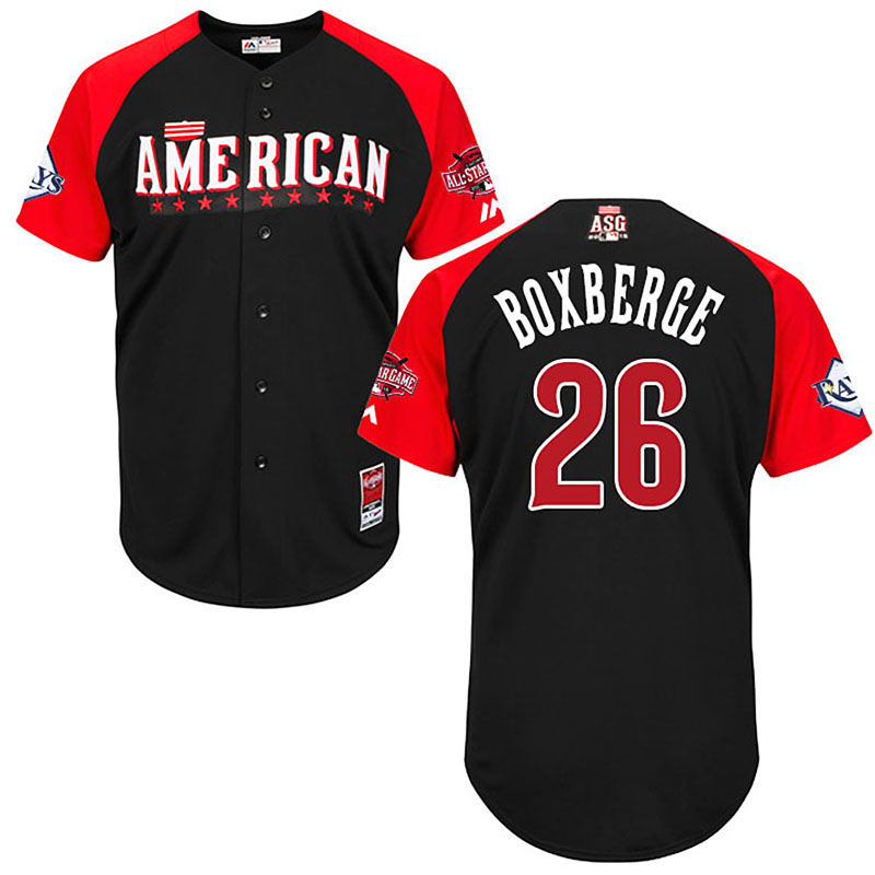 2015 MLB All Star American Tampa Bay Rays #26 Brad Boxberger Jersey