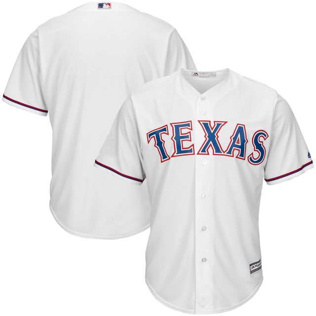 Texas Rangers Majestic White Cool Base Team Jersey