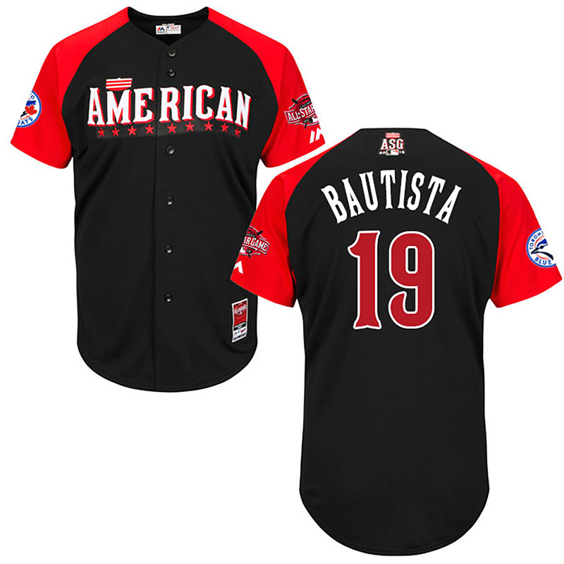 2015 MLB All-Star American Toronto Blue Jays #19 Jose Bautista Jersey