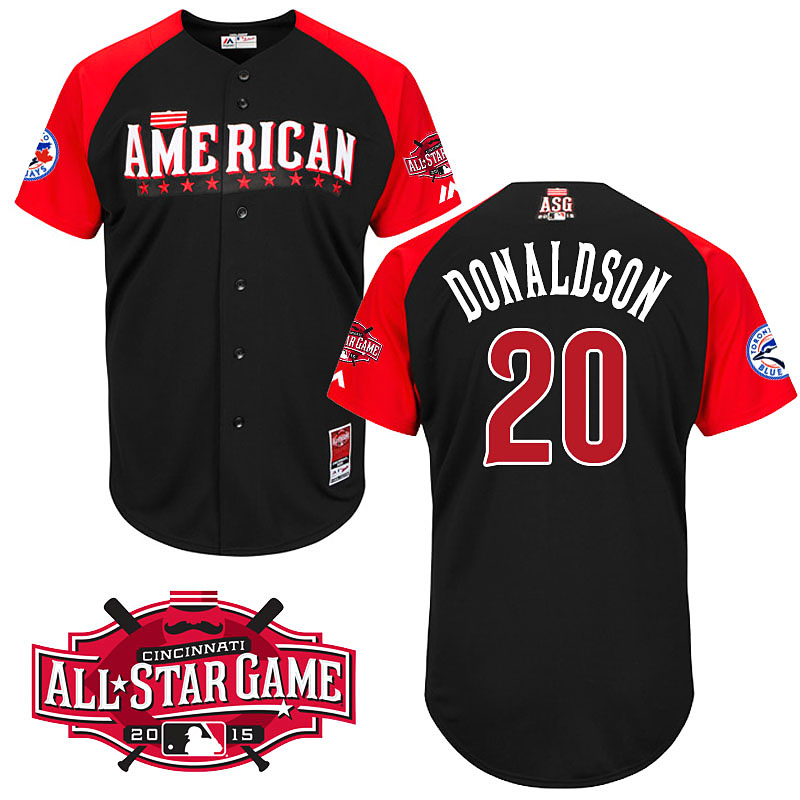 2015 MLB All-Star American Toronto Blue Jays #20 Josh Donaldson Jersey