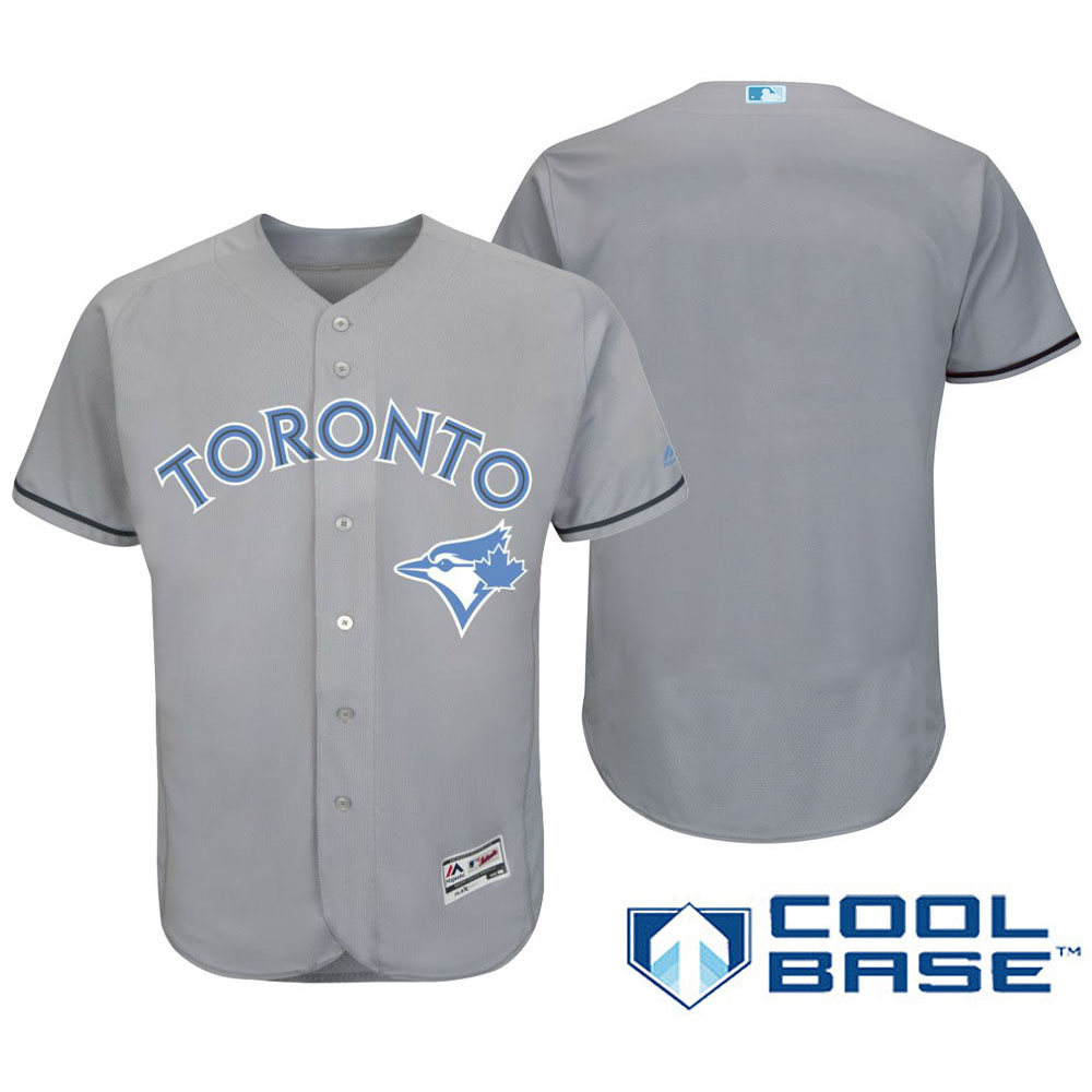 Toronto Blue Jays 2016 Father's Day Gray Cool Base Team Jersey