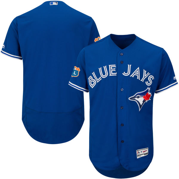 Toronto Blue Jays Royal 2016 Spring Training Flexbase Authentic Collection Team Jersey