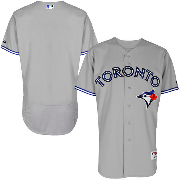 Toronto Blue Jays Gray Flexbase Authentic Collection Team Jersey