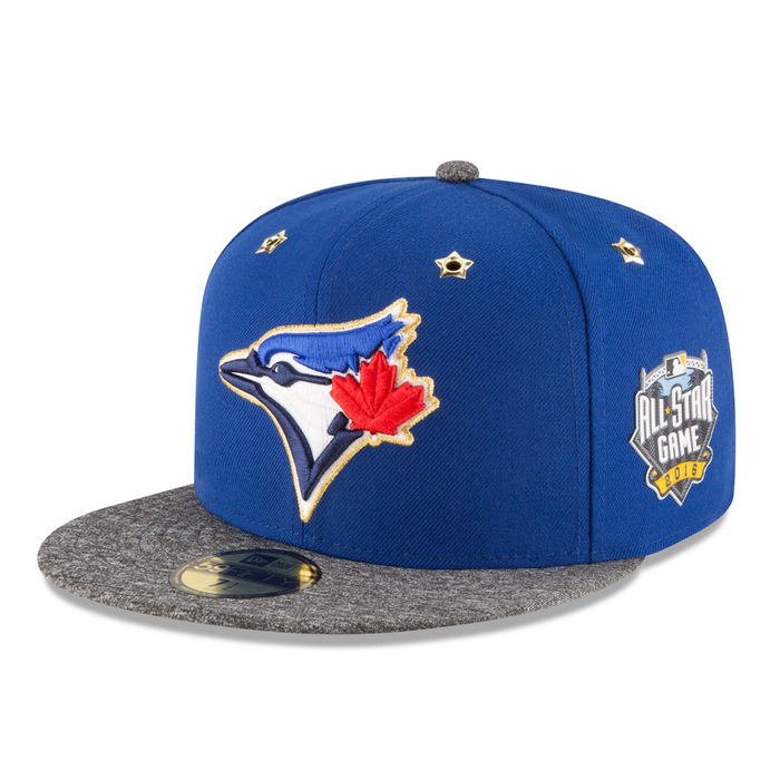 Toronto Blue Jays New Era Royal 2016 MLB All-Star Game Patch 59FIFTY Fitted Hat