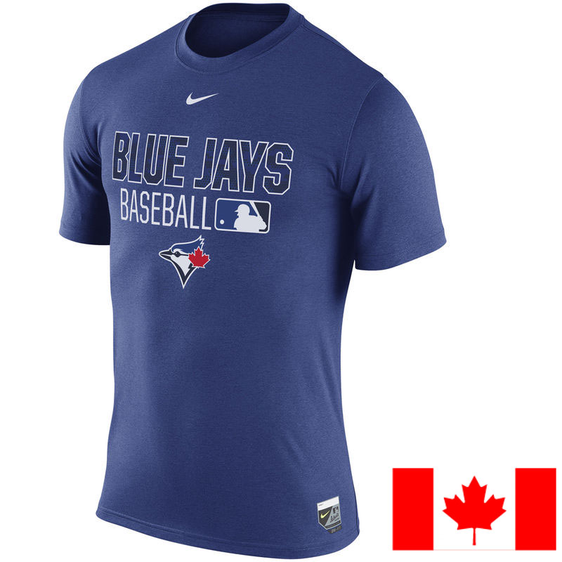 Toronto Blue Jays Royal 2016 Canada Day Issue Performance T-Shirt