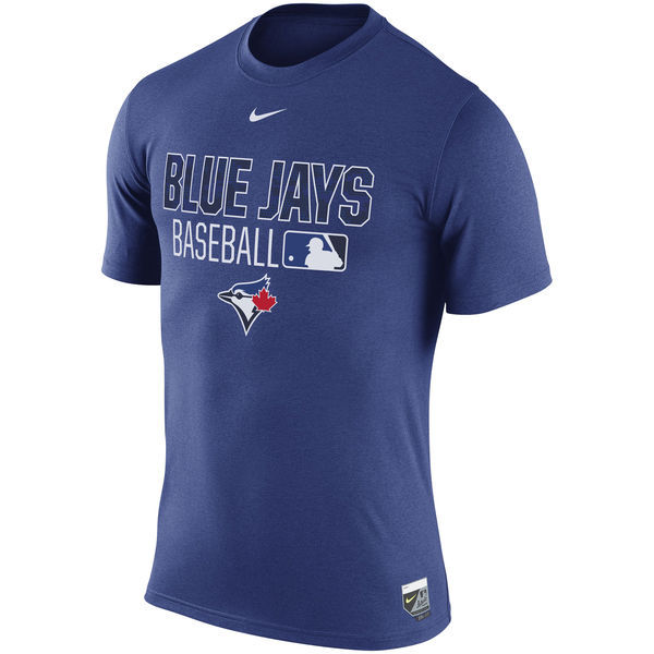 Toronto Blue Jays Royal Wordmark Issue Performance T-Shirt