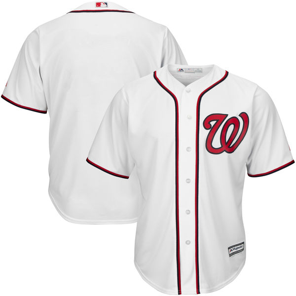 Washington Nationals Majestic White Cool Base Team Jersey