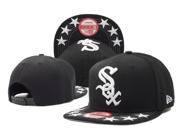 Chicago White Sox New Era Black Adjustable Performance Hat