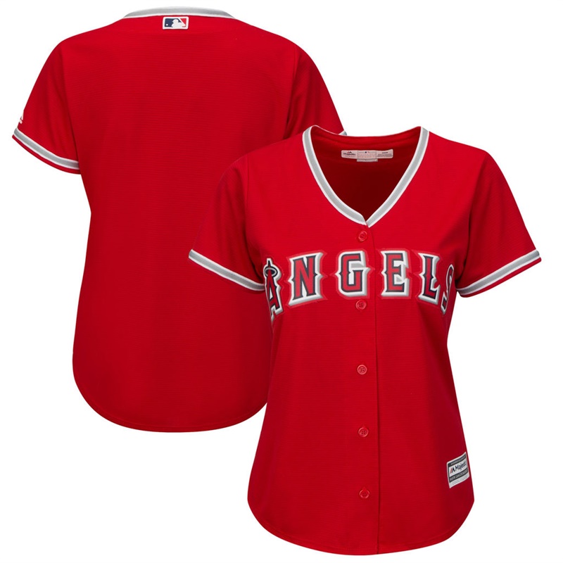 Women Los Angeles Angels Scarlet Team Jersey