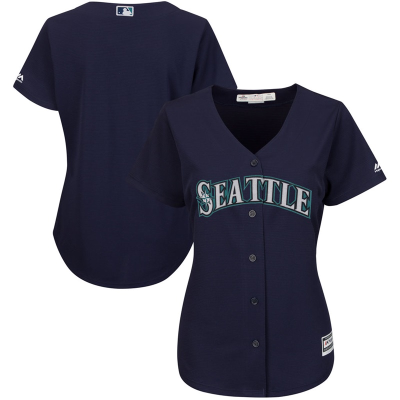 Women Seattle Mariners Navy Replica Alternate Team Jersey