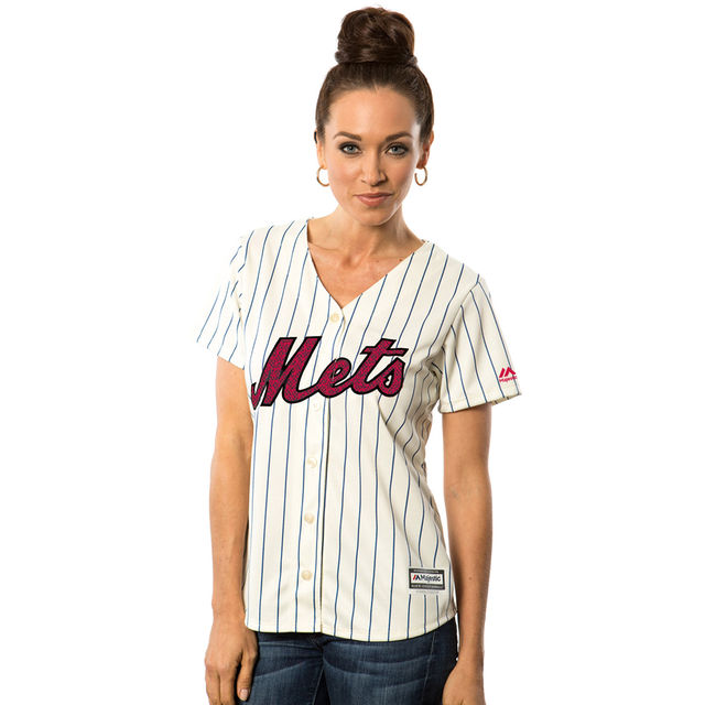 Women's New York Mets White 2016 Independence Day Stars & Stripes Cool Base Jersey