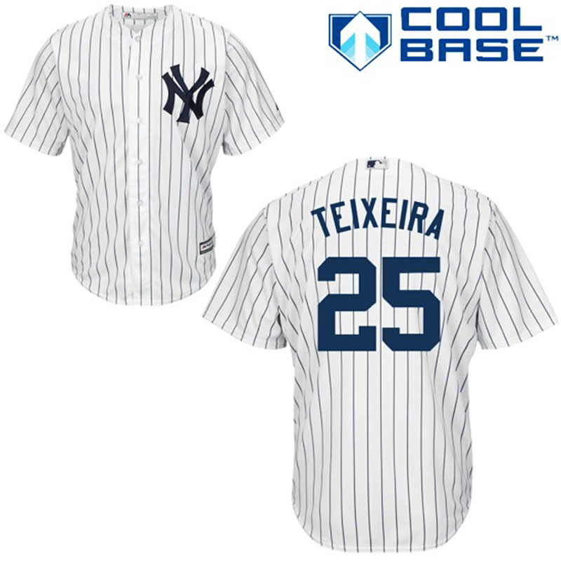 2015 MLB New York Yankees #25 Mark Teixeira Jersey