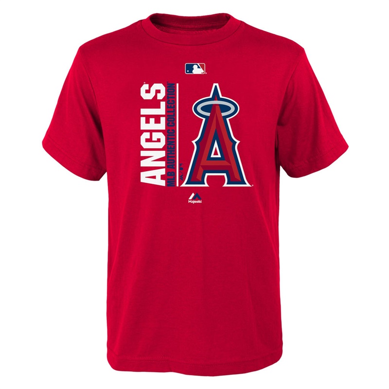 Youth Los Angeles Angels Red Anaheim Team Icon T-Shirt