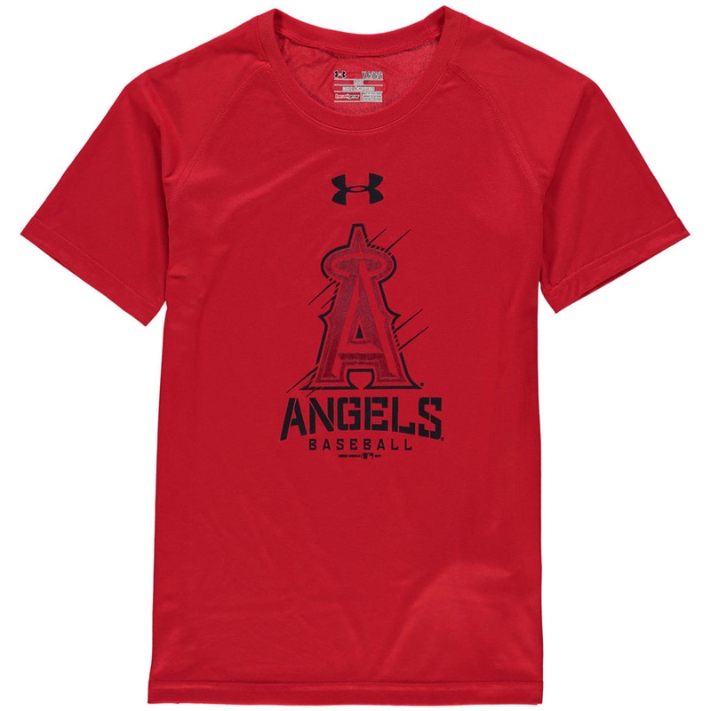 Los Angeles Angels Red Tech T-Shirt -  Youth