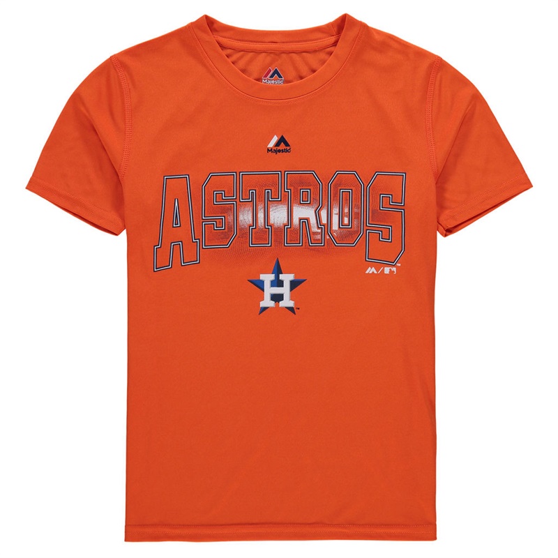 Youth Houston Astros Orange Light Up the Field T-Shirt