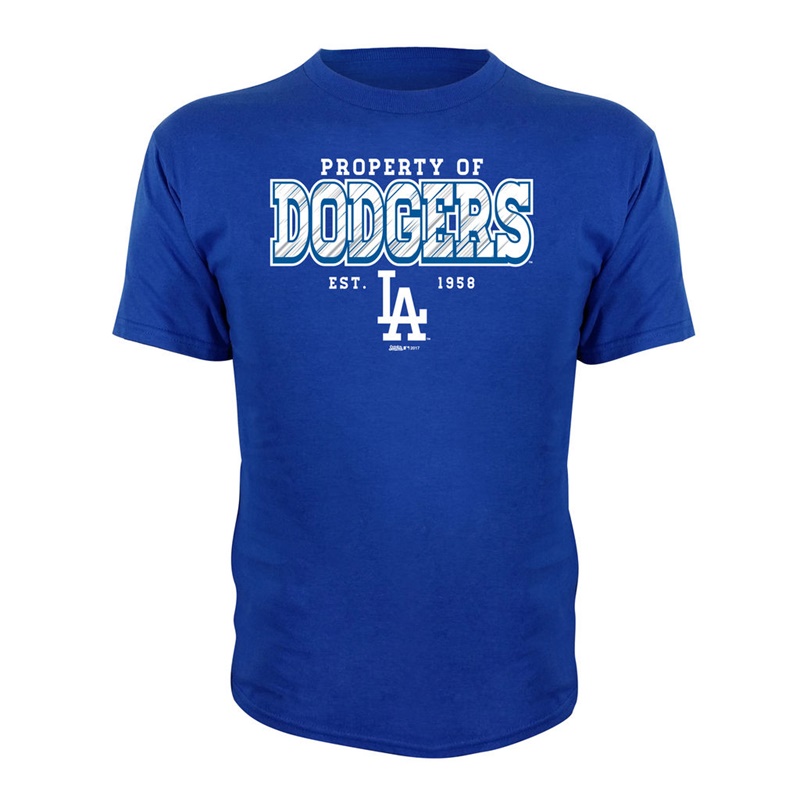 Youth Los Angeles Dodgers Royal Property Of Team T-Shirt