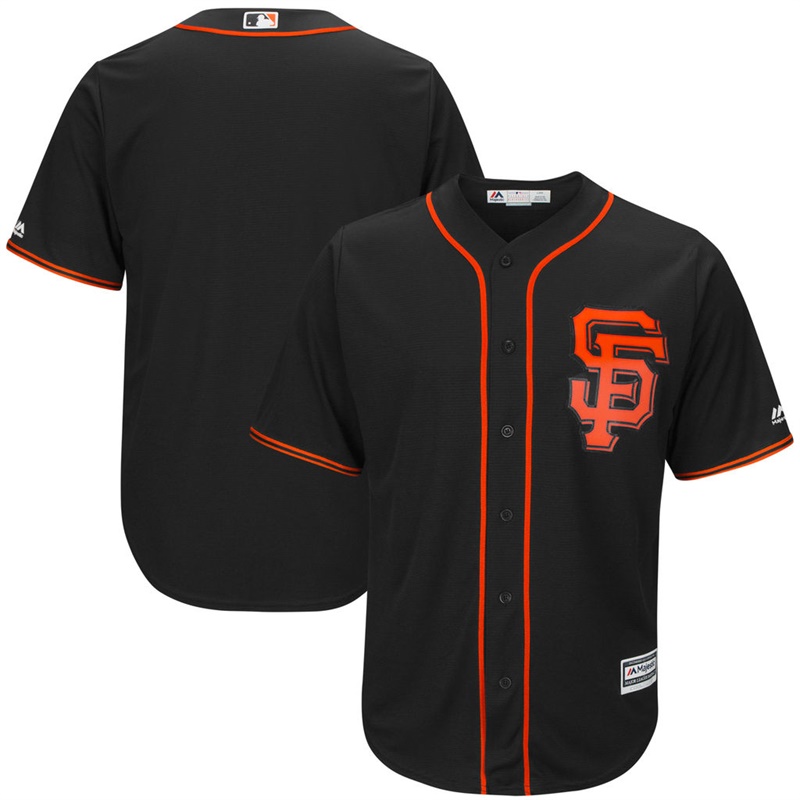 Youth San Francisco Giants Black Authentic Team Jersey