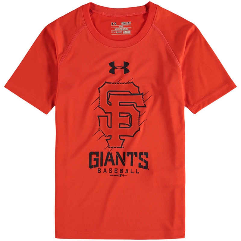 San Francisco Giants Orange Tech T-Shirt -  Youth