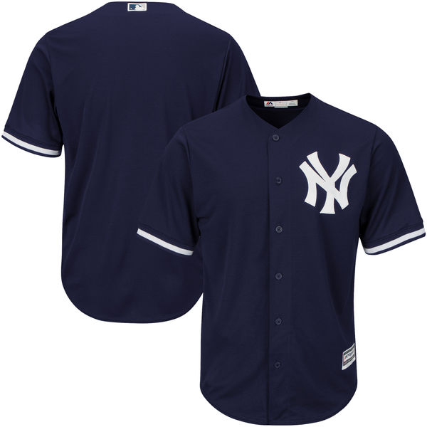 Youth New York Yankees Majestic Black Official Cool Base Team Jersey