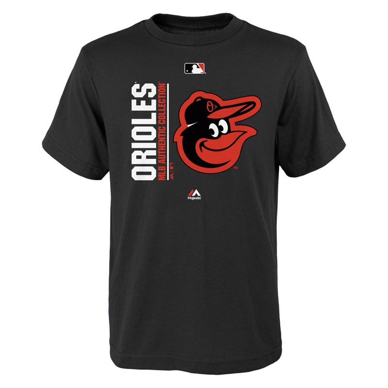 Youth Baltimore Orioles Black Team Icon T-Shirt